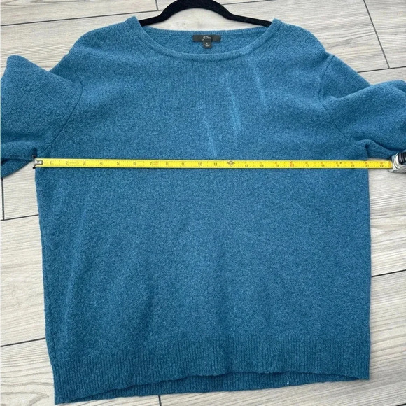 J.Crew Boxy Wool Blend Crew Neck Knit Top - Picture 7 of 7